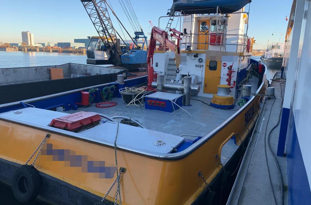 22.4m Twin Screw Tug For Sale – Reduced to 850k Euros