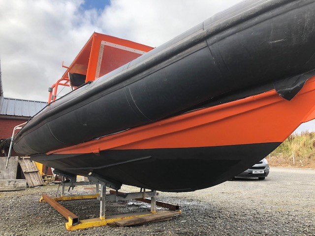 8m Delta rescue / dive boat with volvo penta inboard diesel