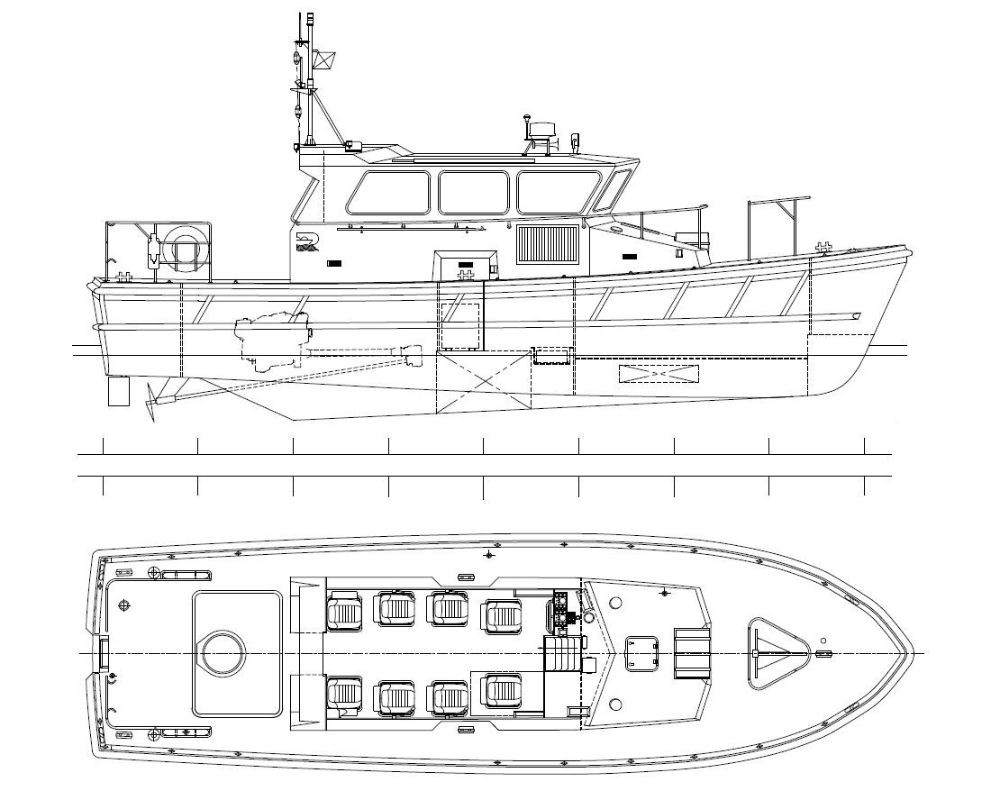 13.75m Pilot Boat For Sale - by workboatsales.com