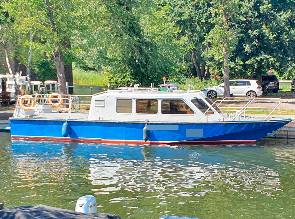 12.4m Patrol Boat For Sale - from workboatsales.com