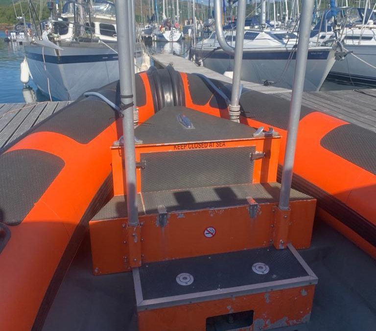 11m Cabin Rib – For charter