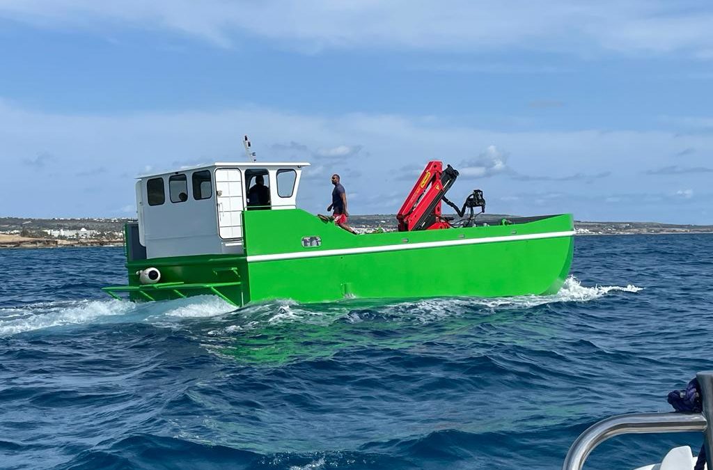 NEW BUILD 13m Fish farming / General steel workboat