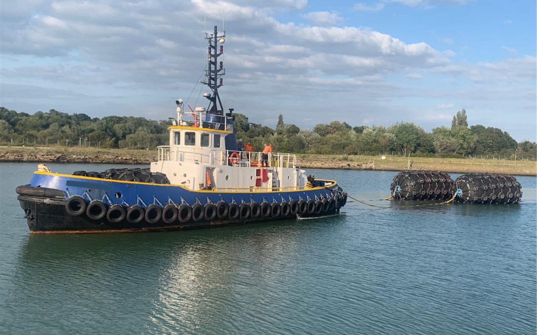 28m Twin Voith 20TBP single towing hook 25T tug for sale