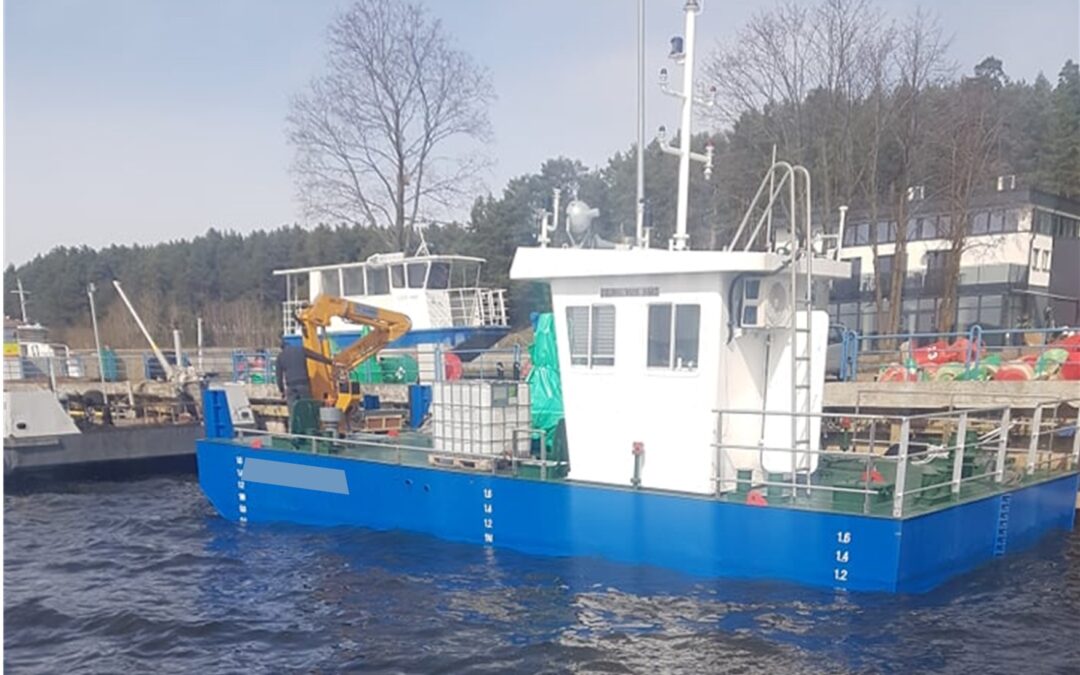 2no 12.9m Inland Water Workboats RINA Certs – New version 360k Euros – Used vessel reduced to 170,000€