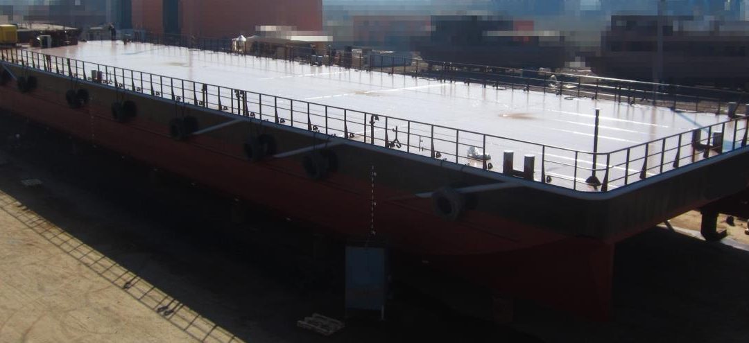 Flat Top Barge 61m for Sale or Charter