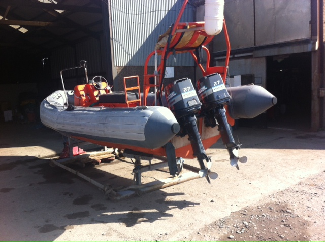 6m AVON SEARIDER rescue boat - Welcome to Workboatsales.com